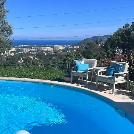 Βίλα Fantastic In The Bay Of Cannes, 5 Minutes From The - With Private Pool Mandelieu